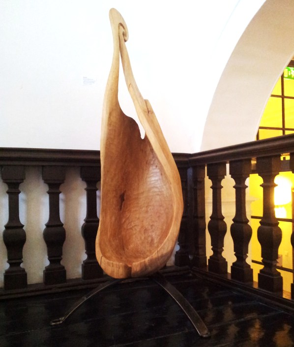 Wannenhälse, Buche geölt, 155x50x50 cm